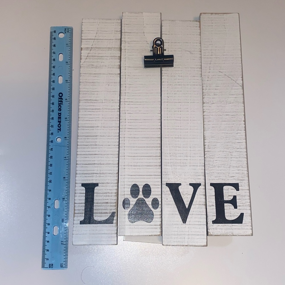 Wooden Pet Photo Holder